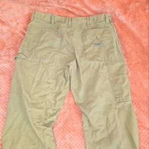Men's Wrangler khaki jeans size 36 x 29